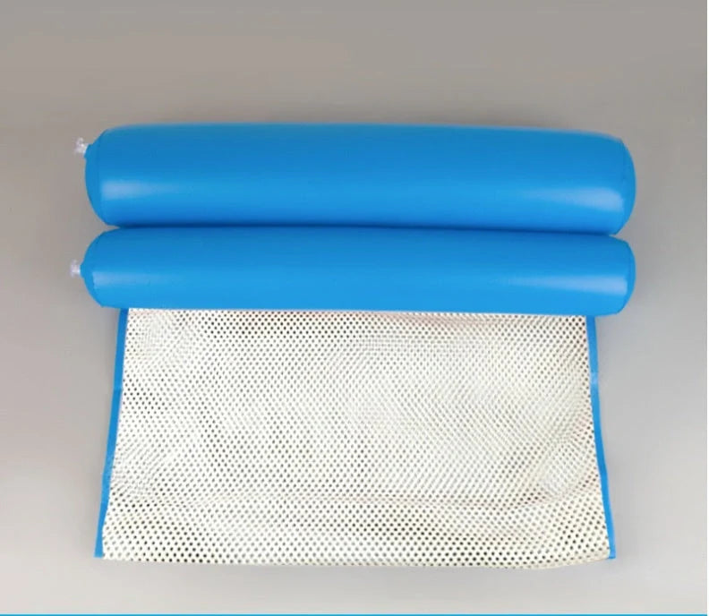 Inflatable Water Lounge Chair in pool with hammock-style design for ultimate relaxation