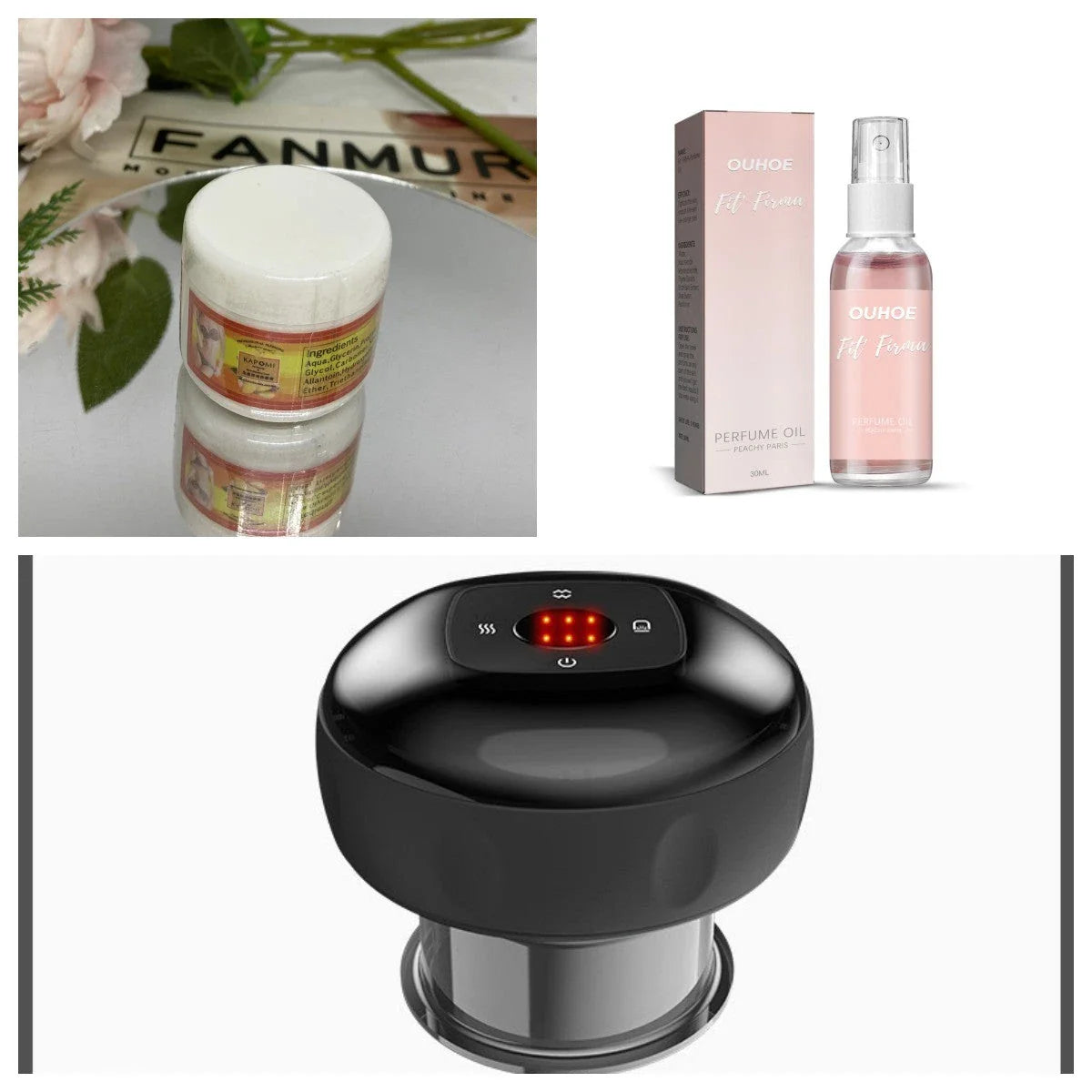 Professional-Grade Cupping & Scraping Massage System for Body Sculpting and Pain Relief