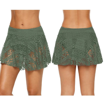 Men's lace swim trunks in multiple colours with polyester fabric and size options from S to XXL