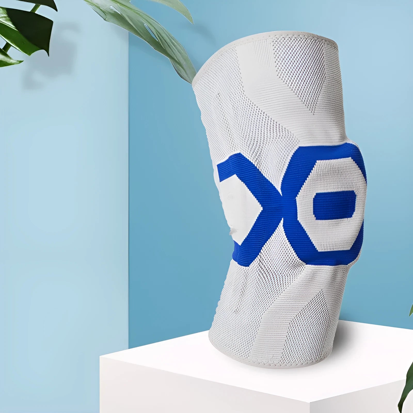 Men's silicone knee pads for sports protection in multiple colour options
