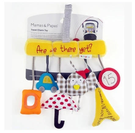 Soft, cuddly baby rattles with bunny and bear designs for cribs and strollers