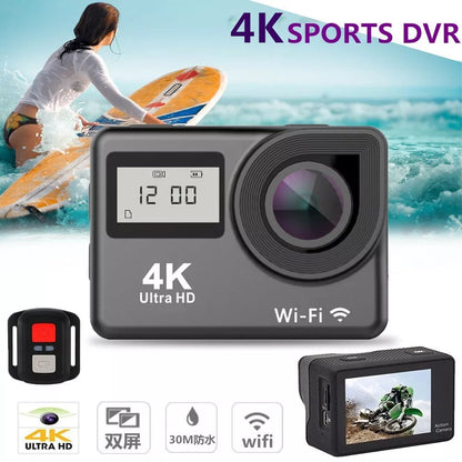 Diving camera with 8MP resolution and 30m waterproof depth for underwater photography