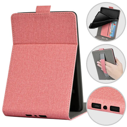 Handheld protective case for 6-inch e-reader in TPU with embossed bracket style, available in colours like black, grey, and designs such as Van Gogh starry sky.