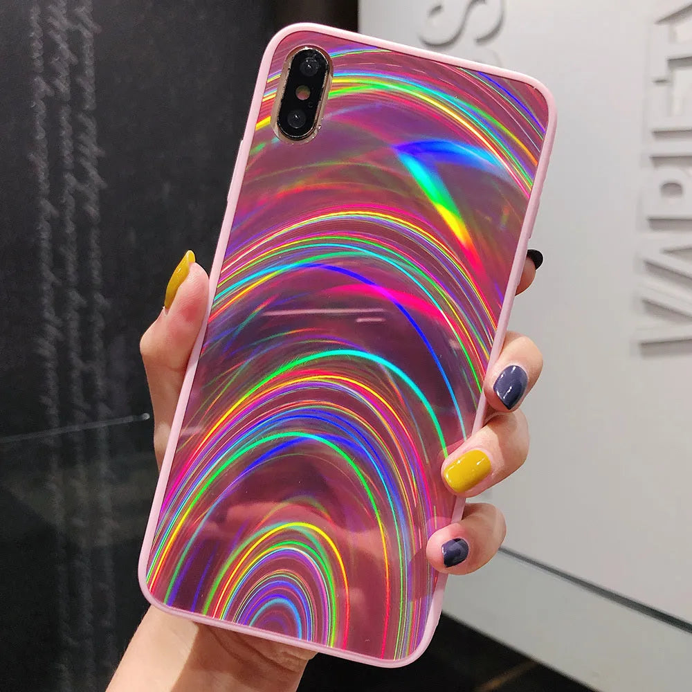 Marble-pattern shockproof silicone phone case for Samsung Galaxy models shown in multiple colours.