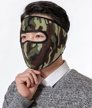 Breathable autumn and winter face masks made of premium microfiber for warmth and style