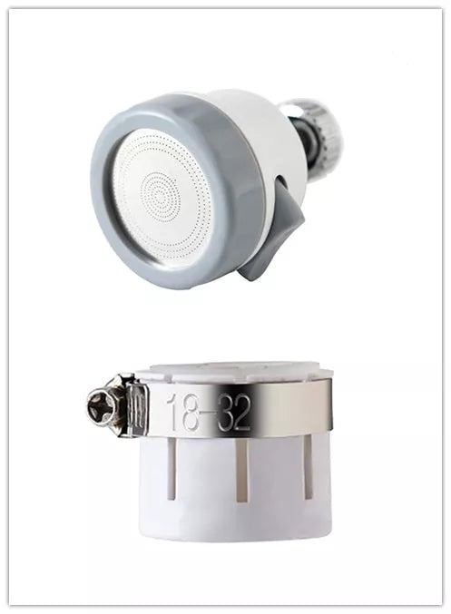 Faucet splash head filter with brass interface and ABS body for durable use