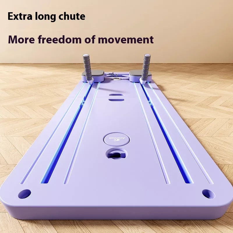 Multi-functional Fitness Board with Automatic Rebound for abdominal and full-body workouts