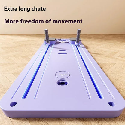 Multi-functional Fitness Board with Automatic Rebound for abdominal and full-body workouts