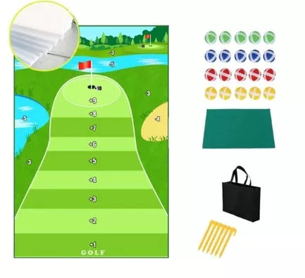 Golf training mat with replaceable turfs for swing accuracy improvement