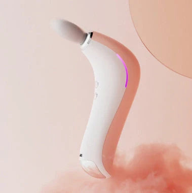 Electric massage gun with LCD display for deep tissue muscle relief