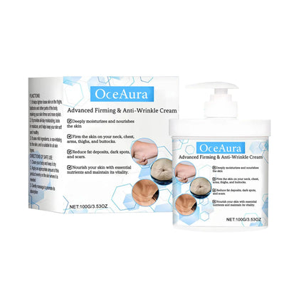 100g jar of gentle moisturising cream with hyaluronic acid and coffee extract for facial hydration