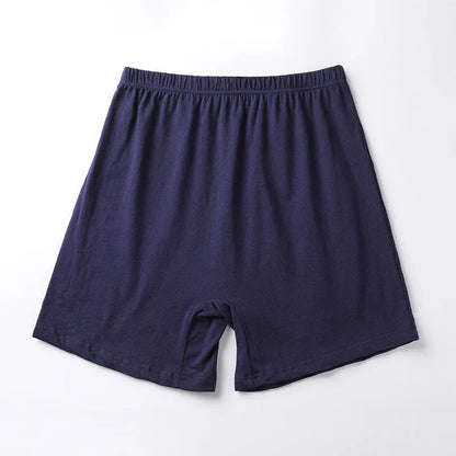 Solid colour men's modal boxers on a white background, showing the high-waist design.