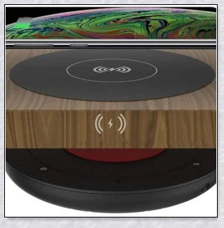 Minimalist Invisible Wireless Charger - Discreet, Fast-Charging, and Compatible with Smartphones and Qi-Enabled Devices