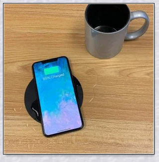 Minimalist Invisible Wireless Charger - Discreet, Fast-Charging, and Compatible with Smartphones and Qi-Enabled Devices
