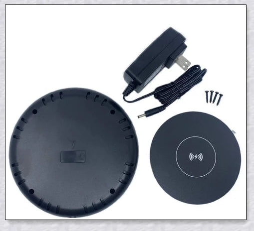 Minimalist Invisible Wireless Charger - Discreet, Fast-Charging, and Compatible with Smartphones and Qi-Enabled Devices