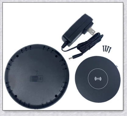 Minimalist Invisible Wireless Charger - Discreet, Fast-Charging, and Compatible with Smartphones and Qi-Enabled Devices