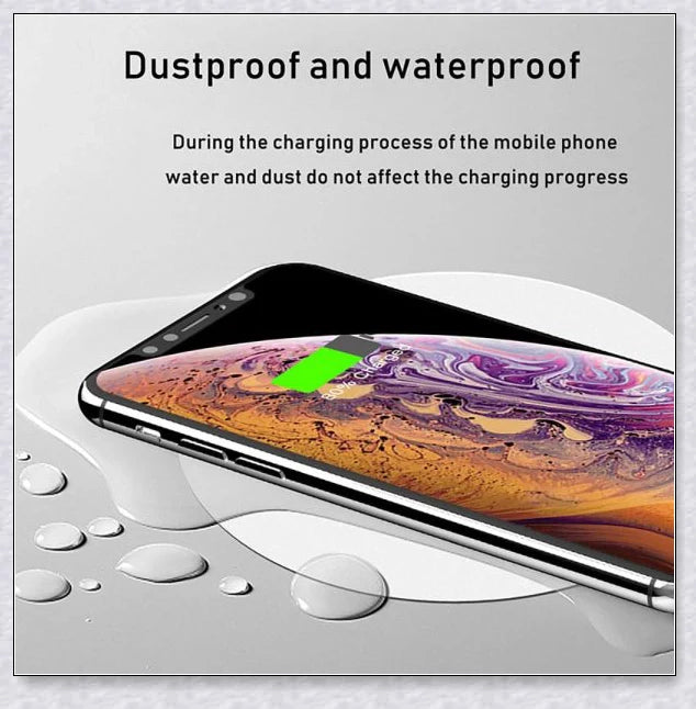 Minimalist Invisible Wireless Charger - Discreet, Fast-Charging, and Compatible with Smartphones and Qi-Enabled Devices