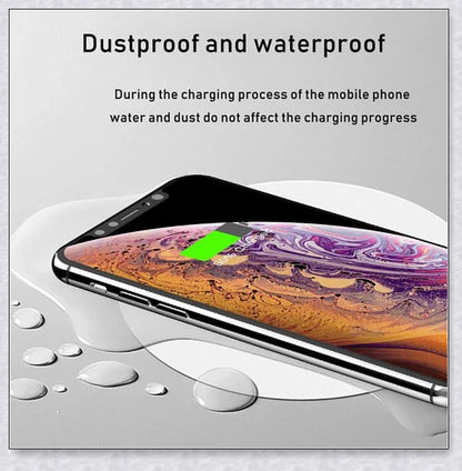Minimalist Invisible Wireless Charger - Discreet, Fast-Charging, and Compatible with Smartphones and Qi-Enabled Devices