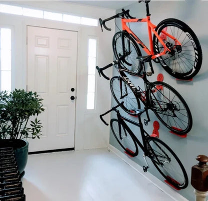 Bicycle Rack Wall Metal Hook for storing mountain bikes, road bikes, and electric bikes on the wall