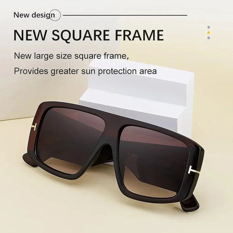 Hhomeenjoy  Oversized Square Sunglasses