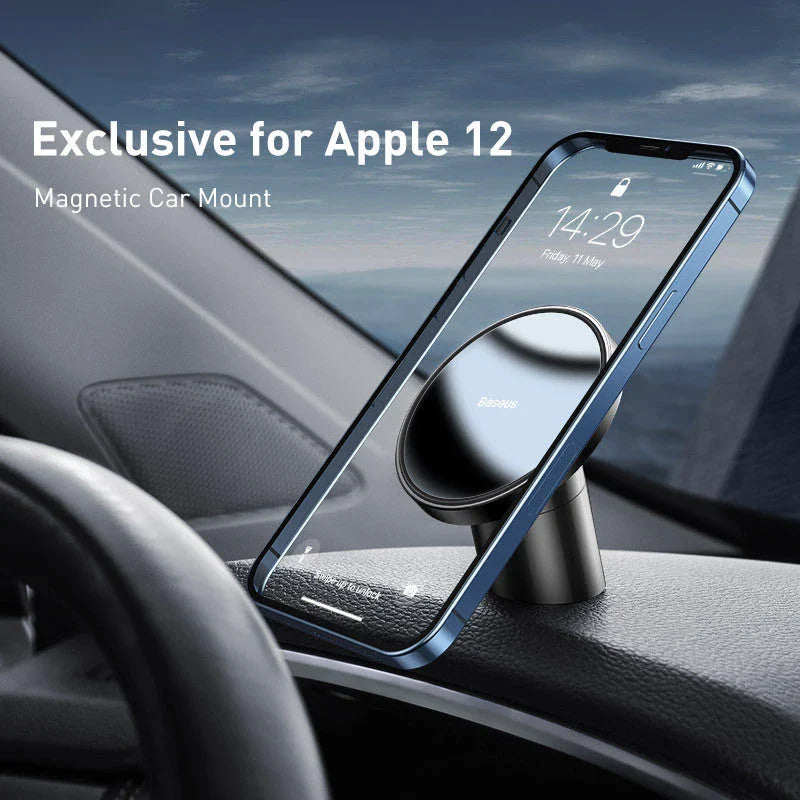 Magnetic Car Phone Holder for iPhone 13, 14, and 15 Pro - Secure, Stable, and Hands-Free Driving Experience