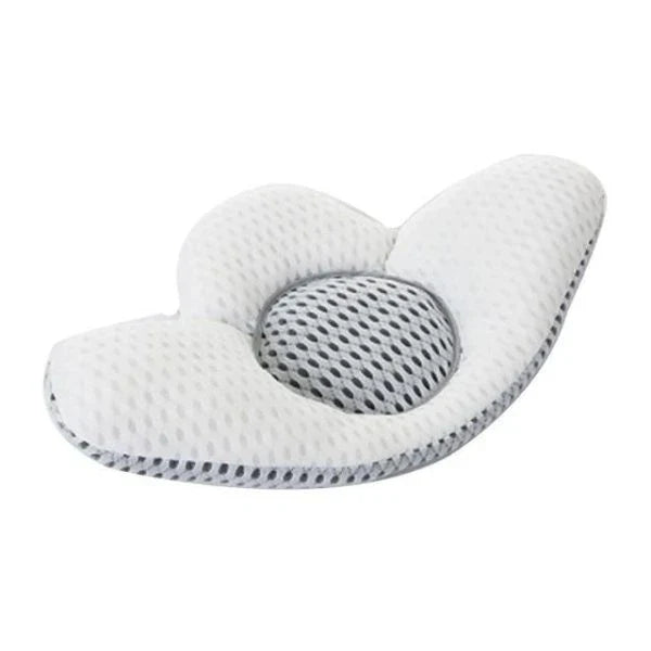 Buckwheat Lumbar Sleep Pillow with Ergonomic Design for Back Support and Pain Relief