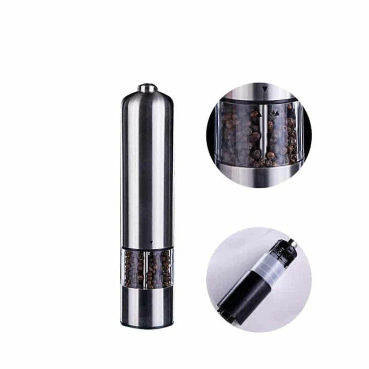 Electric Eco-Friendly Stainless Steel Spice Mills with Adjustable Grinding Settings
