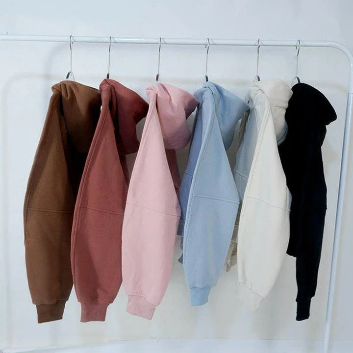 Women's sports fitness half zip hoodie fleece in various colors