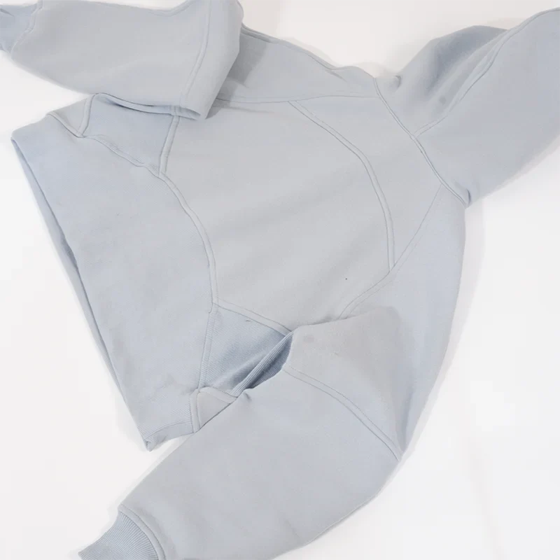 Women's sports fitness half zip hoodie fleece in various colors