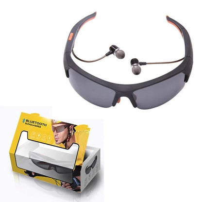 Smart camera glasses with HD 1080p video, UV protection, and built-in earbuds for hands-free use