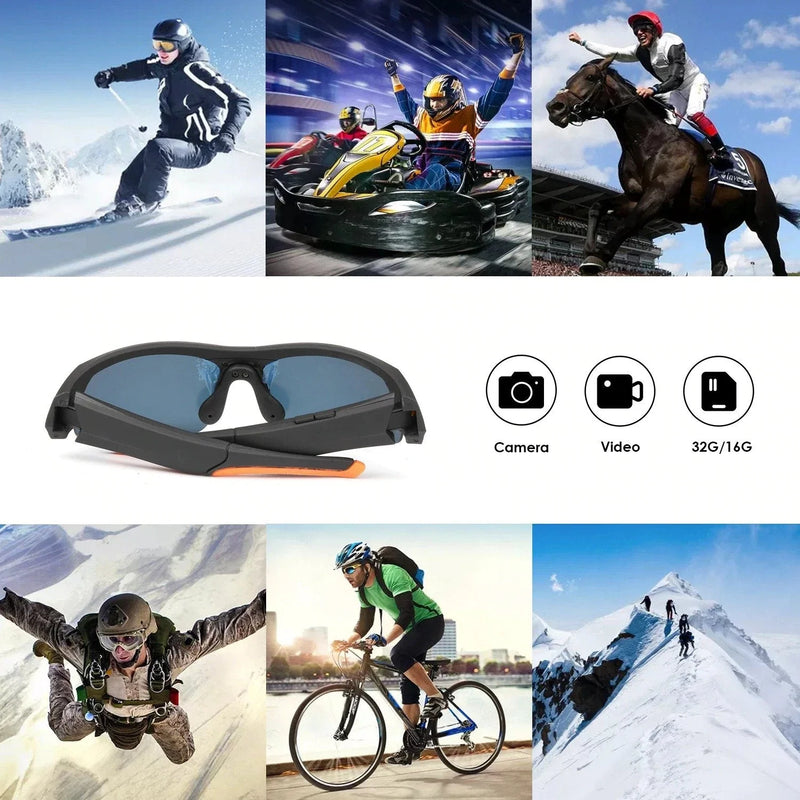 Hhomeenjoy US Eye Glasses With Hd Built-In Camera Smart Mini Camera Glasses