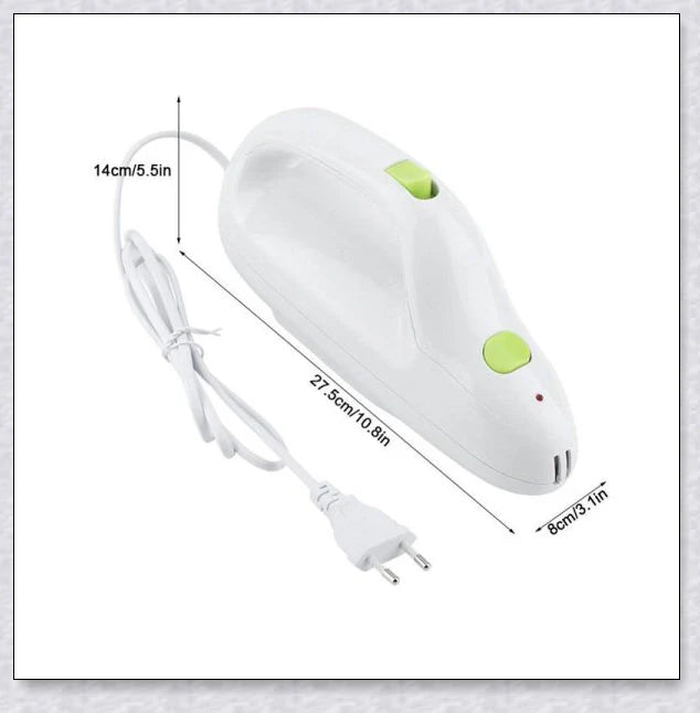 Stainless Steel Electric Knife with sharp blade for cutting meat, bread, and bones effortlessly
