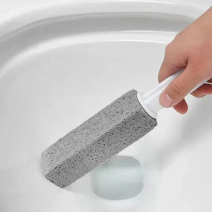 Eco-Friendly Pumice Stone Toilet Cleaning Brush for Removing Stains and Limescale from Bathrooms and Beyond
