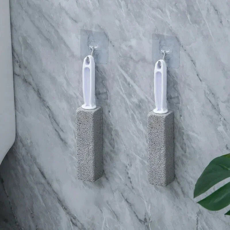 Eco-Friendly Pumice Stone Toilet Cleaning Brush for Removing Stains and Limescale from Bathrooms and Beyond