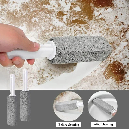 Eco-Friendly Pumice Stone Toilet Cleaning Brush for Removing Stains and Limescale from Bathrooms and Beyond