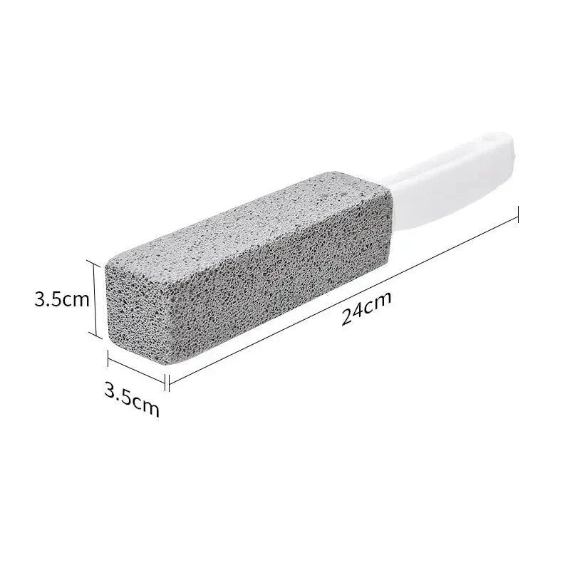 Eco-Friendly Pumice Stone Toilet Cleaning Brush for Removing Stains and Limescale from Bathrooms and Beyond