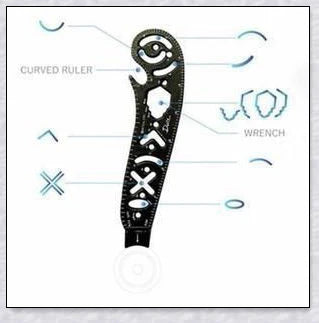 Magcon - Innovative Portable Design Tool with Ruler, Compass, and Protractor Functions