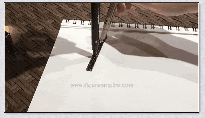 Magcon - Innovative Portable Design Tool with Ruler, Compass, and Protractor Functions