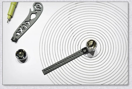 Magcon - Innovative Portable Design Tool with Ruler, Compass, and Protractor Functions