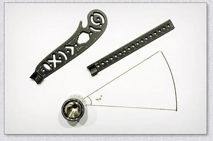 Magcon - Innovative Portable Design Tool with Ruler, Compass, and Protractor Functions
