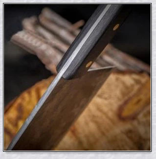 Heavy Forge Custom Serbian Handmade Kitchen Meat Veable Butcher Knife - A Masterpiece of Precision and Power