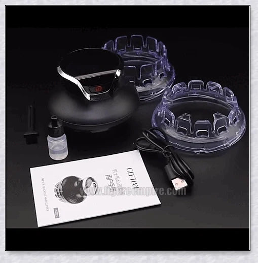 Hair Cutting Machine Clippers for Men - a versatile, salon-quality hair cutting kit with ultra-sharp stainless steel blades, locking comb guides, and 4 customizable cutting lengths.