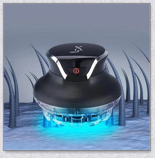 Hair Cutting Machine Clippers for Men - a versatile, salon-quality hair cutting kit with ultra-sharp stainless steel blades, locking comb guides, and 4 customizable cutting lengths.