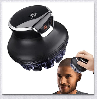 Hair Cutting Machine Clippers for Men - a versatile, salon-quality hair cutting kit with ultra-sharp stainless steel blades, locking comb guides, and 4 customizable cutting lengths.