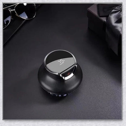 Hair Cutting Machine Clippers for Men - a versatile, salon-quality hair cutting kit with ultra-sharp stainless steel blades, locking comb guides, and 4 customizable cutting lengths.