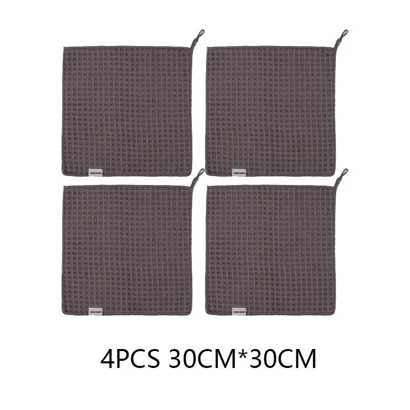 4-Pack Premium Coffee Machine Cleaning Towels from Trendha, made with advanced materials for superior cleaning performance