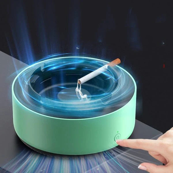 Electronic Smokeless Ashtray - Smoke Air Purifier for Household and Office Use