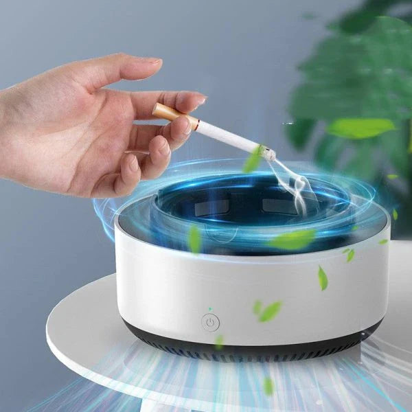 Electronic Smokeless Ashtray - Smoke Air Purifier for Household and Office Use