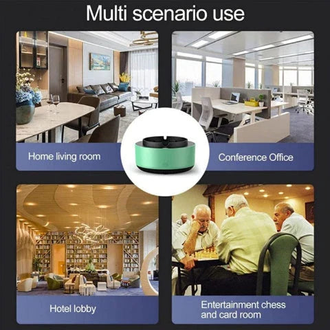 Electronic Smokeless Ashtray - Smoke Air Purifier for Household and Office Use