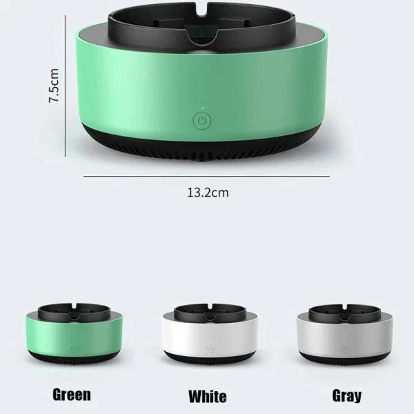 Electronic Smokeless Ashtray - Smoke Air Purifier for Household and Office Use